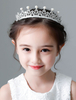 Tiara Crown Flower Girl Accessories Argent Headpieces Perle