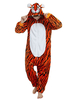 Tiger Kigurumi Carnaval Onesie Pyjamas Combinaisons De Flanelle Adultes Adultes Déguisements Halloween