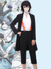 Tokyo Ghoul Re Suzuya Juzo Costume dDéguisements Halloween Cosplay Version Black Cape