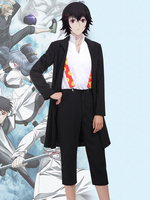 Tokyo Ghoul Re Suzuya Juzo Costume dDéguisements Halloween Cosplay Version Black Cape