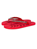 Tongs pour femmes motif de loisirs en cuir de vache respirant à bout rond pantoufles plates