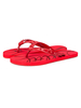 Tongs rouges chaussure de l\