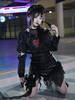 Top et Jupe Gothique Lolita Irrégulière Sexy