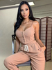 Tops Sexy Taille Haute avec Bretelles à Col Décolleté en V Unicolore Tops Sexy Eté Femme