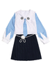 Touken Ranbu en ligne Yamatonokami Yasusada Kiwame uniforme scolaire Cosplay Costume Halloween