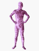 Toussaint Cosplay Costume de zentai unicolore en velours Déguisements Halloween