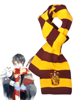 Toussaint Cosplay animé accessoire Harry Potter Harry James Potter écharpe Gryffondor Fim Déguisements Halloween