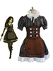 Toussaint Cosplay Costume Alice: Madness retourne Alice Robe de Steampunk Déguisements Halloween