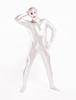 Toussaint Cosplay Costume argent de PVC yeux ouverts et bouche ouverte Déguisements Halloween