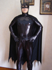 Toussaint Cosplay Costume Black en escalier Batman brillant métallique Zentai pour hommes & femmes Déguisements Halloween