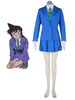 Toussaint Cosplay Costume Case Closed comme Mouri Ran Déguisements Halloween