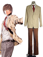 Toussaint Cosplay Costume comme Light Yagami de Death Note Déguisements Halloween