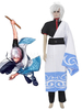 Toussaint Cosplay Costume comme Sakata Gintoki de Gintama Déguisements Halloween