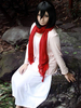 Toussaint Cosplay Costume comme SNK Mikasa Ackerman dans L\