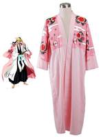 Toussaint Cosplay Costume d’Animé Bleach Kyoraku Shunsui Kimono Déguisements Halloween