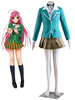 Toussaint Cosplay Costume de Rosario and Vampire Déguisements Halloween