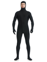 Toussaint Cosplay Costume de zenta noir lycra spandex Déguisements Halloween