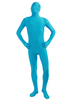 Toussaint Cosplay Costume de zentai beau bleu ciel clair enveloppé Déguisements Halloween