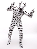 Toussaint Cosplay Costume de zentai combinaison enveloppé unisexe en lycra spandex multicolore imprimé de Vache Déguisements Halloween