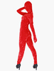 Toussaint Cosplay Costume de zentai en velours unicolore