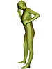 Toussaint Cosplay Costume de zentai en vert militaire et en lycra de fibre élastique Déguisements Halloween
