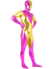 Toussaint Cosplay Costume de zentai enveloppé métallisé brillant multicolore Déguisements Halloween