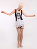 Toussaint Cosplay Costume de zentai enveloppé unisexe en lycra spandex imprimé personnage animé Déguisements Halloween