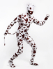 Toussaint Cosplay Costume de zentai marron de Vache motifs d