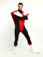 Toussaint Cosplay Costume de zentai multicolore en lycra spandex collant Déguisements Halloween