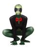 Toussaint Cosplay Costume de zentai multicolore en lycra spandex enveloppé Déguisements Halloween