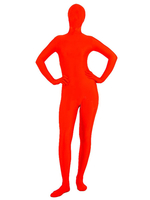 Toussaint Cosplay Costume de zentai rouge en lycra spandex enveloppé Déguisements Halloween