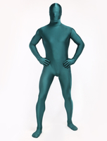 Toussaint Cosplay Costume de zentai unicolore en lycra spandex enveloppé Déguisements Halloween