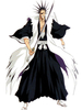 Toussaint Cosplay Costume du capitaine de 11e Division Zaraki Kenpachi dans Bleach Déguisements Halloween