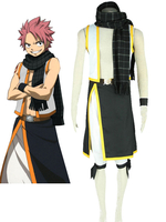 Toussaint Cosplay Costume Fairy Tail comme Natsu Dragneel Déguisements Halloween