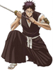 Toussaint Cosplay Costume Hisagi Shuuhei dans Bleach Déguisements Halloween