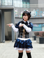 Toussaint Cosplay Costume Love Chunibyu & Other Delusions Takanashi Rikka Déguisements Halloween