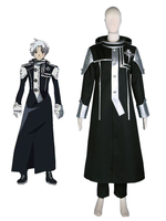 Toussaint Cosplay Costume Noir de D.Gray-man pour Déguisements Halloween Déguisements Halloween