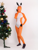 Toussaint Cosplay Costume orange cerf de zentai unisexe enveloppé en lycra spandex Déguisements Halloween
