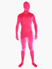 Toussaint Cosplay Costume rose de zentai en velours unicolore Halloween