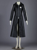 Toussaint Cosplay Costume Simili-cuir noir Black Rock Shooter Déguisements Halloween