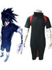 Toussaint Cosplay Costume Uchiha Sasuke de Naruto Déguisements Halloween