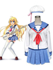Toussaint Cosplay Costume uniforme scolaire dans Angel Beats! Déguisements Halloween