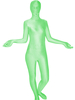 Toussaint Cosplay Costume vert de zentai unisexe intégral en lycra Déguisements Halloween