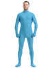 Toussaint Cosplay Costume Zenta en lycra spandex bleu ciel clair Déguisements Halloween
