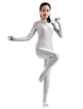 Toussaint Cosplay Costume Zenta en lycra spandex gris Déguisements Halloween