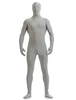 Toussaint Cosplay Costume Zenta en lycra spandex gris Déguisements Halloween