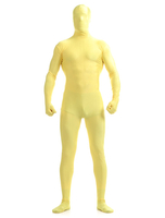 Toussaint Cosplay Costume Zenta en lycra spandex jaune Déguisements Halloween