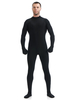 Toussaint Cosplay Costume Zenta en lycra spandex noir Déguisements Halloween