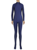 Toussaint Cosplay Costume Zentai marine Slim Fit Spandex pour femmes Déguisements Halloween