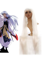 Toussaint Cosplay Perruque comme Seshossmaru dans InuYasha Déguisements Halloween